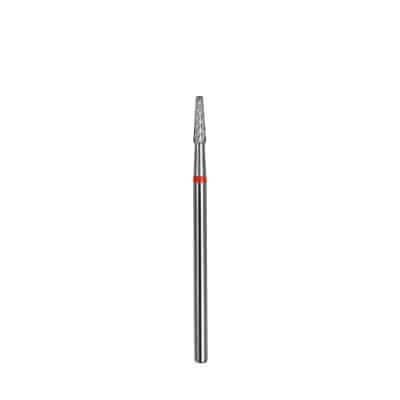 Punta Fresa Rimozione Carbide Rossa - M2
