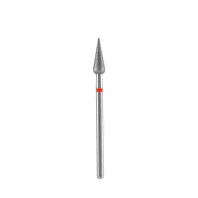 Punta Fresa Diamantata Pera Rossa - M7